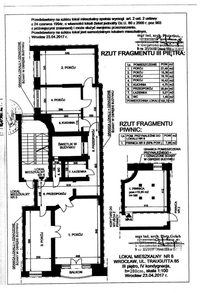 Mieszkanie Sprzedaż Wrocław gen. Romualda Traugutta 7